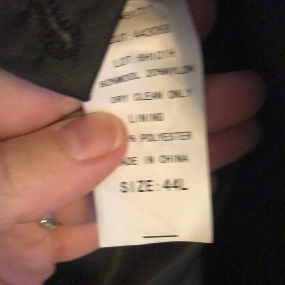 Men’s wool blend top coat - Picture 4 of 4